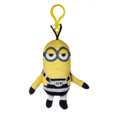 Minion Tim In Jail Plush Bag Clip £5.99